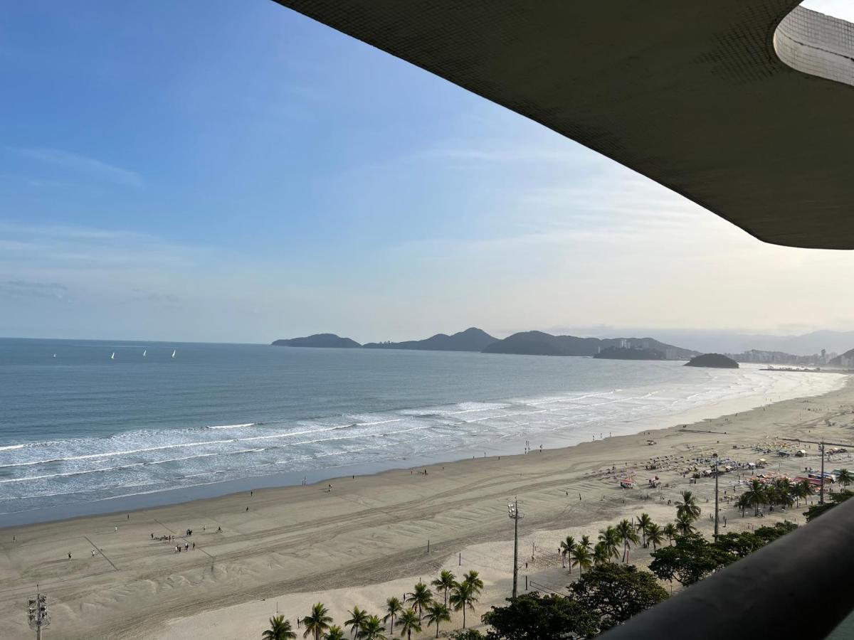 Condominio Iconico Boqueirao - Vista Lateral Do Mar Santos  Kültér fotó
